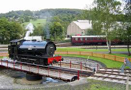 Train turntable